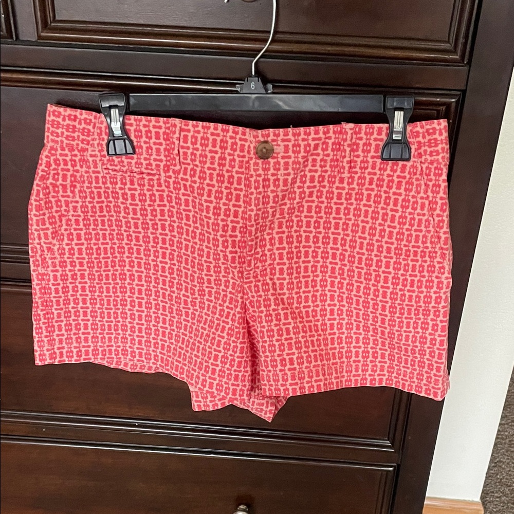 GAP Pink Geometric Women Shorts